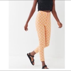 Urban Outfitters high waisted Plaid Pants